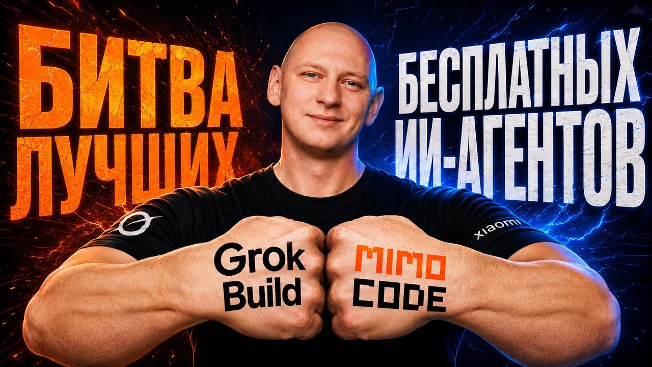 Проверка БЕСПЛАТНЫХ ИИ-АГЕНТОВ | MIMO CODE vs GROK BUILD | Лучшие ИИ для вайб кодинга с нуля