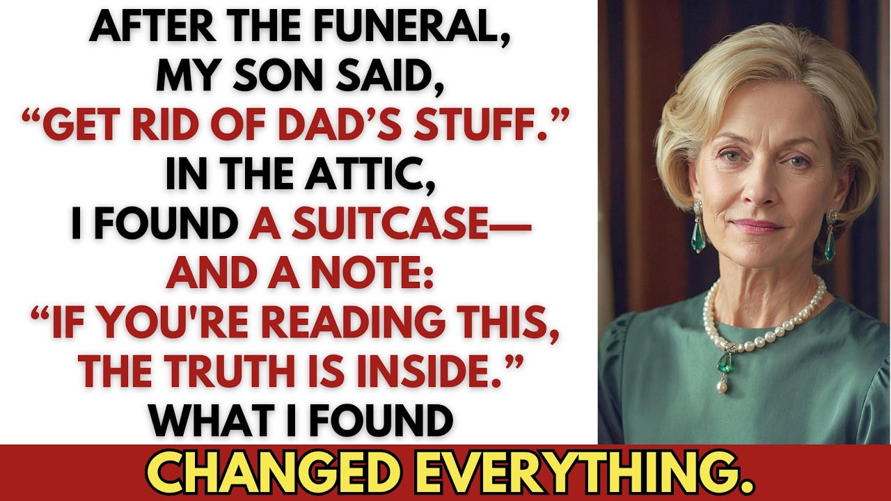 My Son Tried to Throw Away His Father’s Memories—Until I Found the Truth in His Old Suitcase