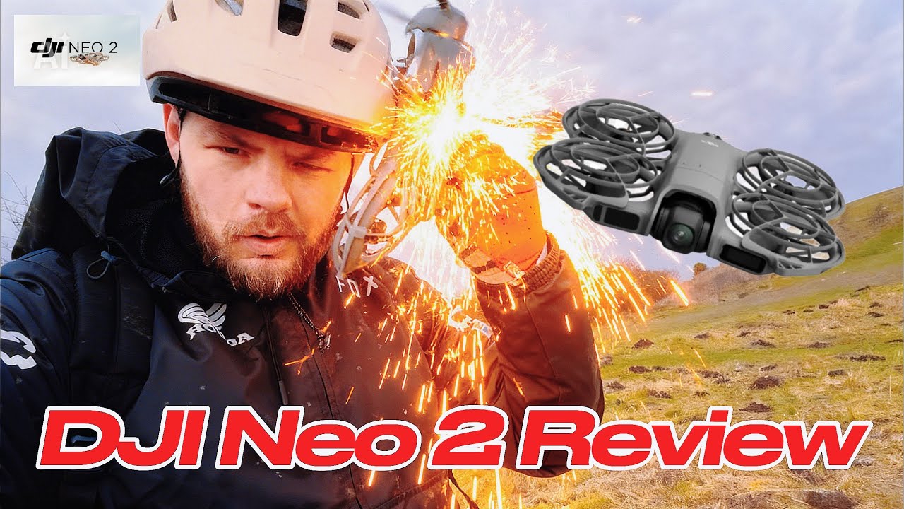 Solo Mountain Biker Reviews DJI NEO 2 Drone