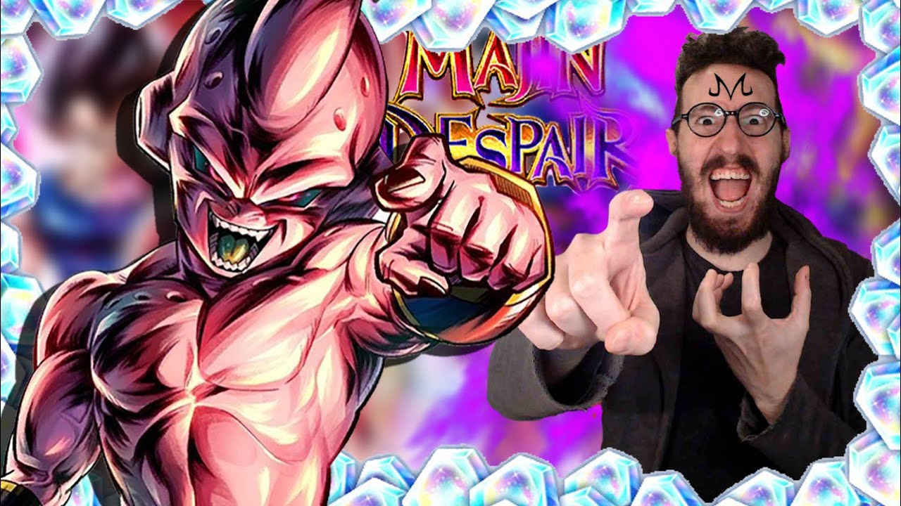 MAJIN DISPAIR!! KID BUU DISTRUGGE LA TERRA E LE MIE CC!! - DRAGON BALL LEGENDS ITA PULL