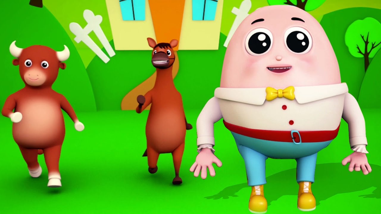 Humpty dumpty assis sur un mur | enfants chansons | Nursery Rhymes | Humpty Dumpty Sat On The Wall