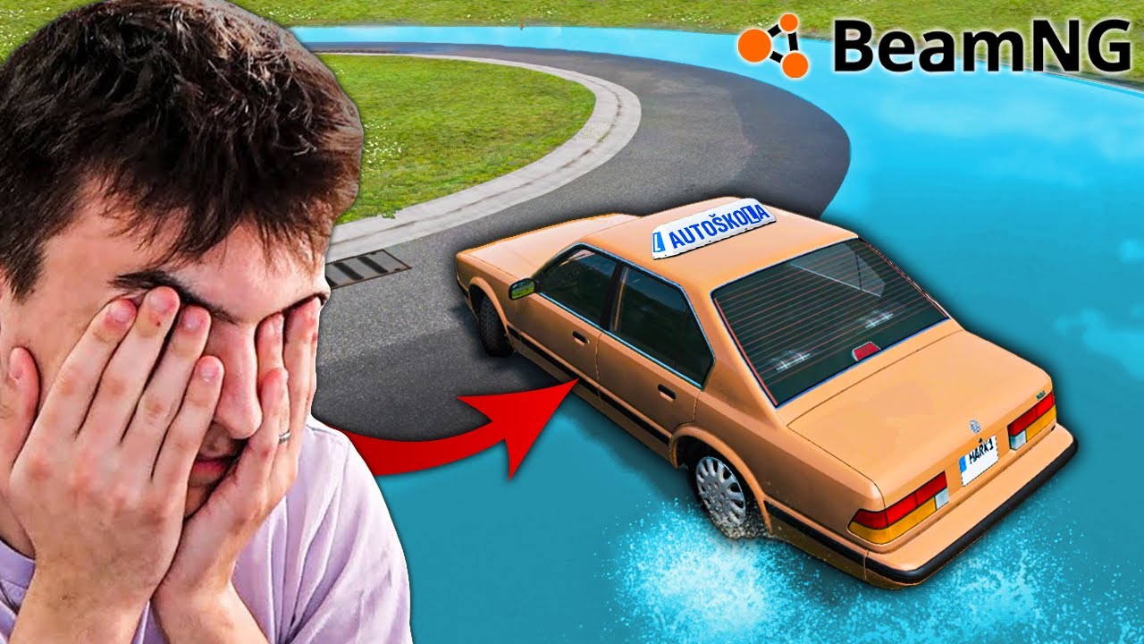Dokážu Udělat Autoškolu v BeamNG.drive?