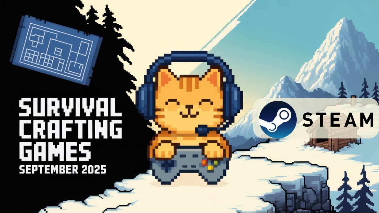 Survival Crafting Games Releasing on Steam | September 2025