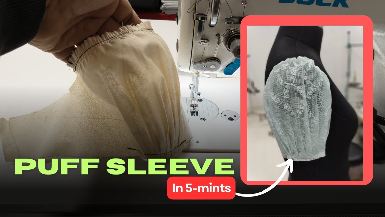 Puff Sleeve Stitching Tutorial Step by Step | Tailoring Tips for Beginners