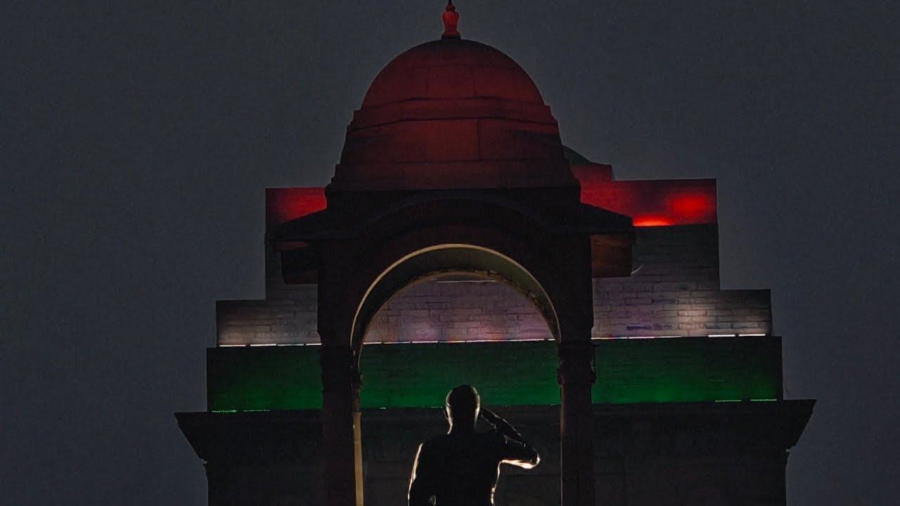 Amar Jawan Jyoti at India gate 