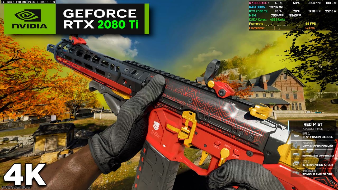 Call of Duty: Warzone (Haven's Hollow) | RTX 2080 Ti 11GB (4K Maximum Settings Gameplay) | DLSS ON
