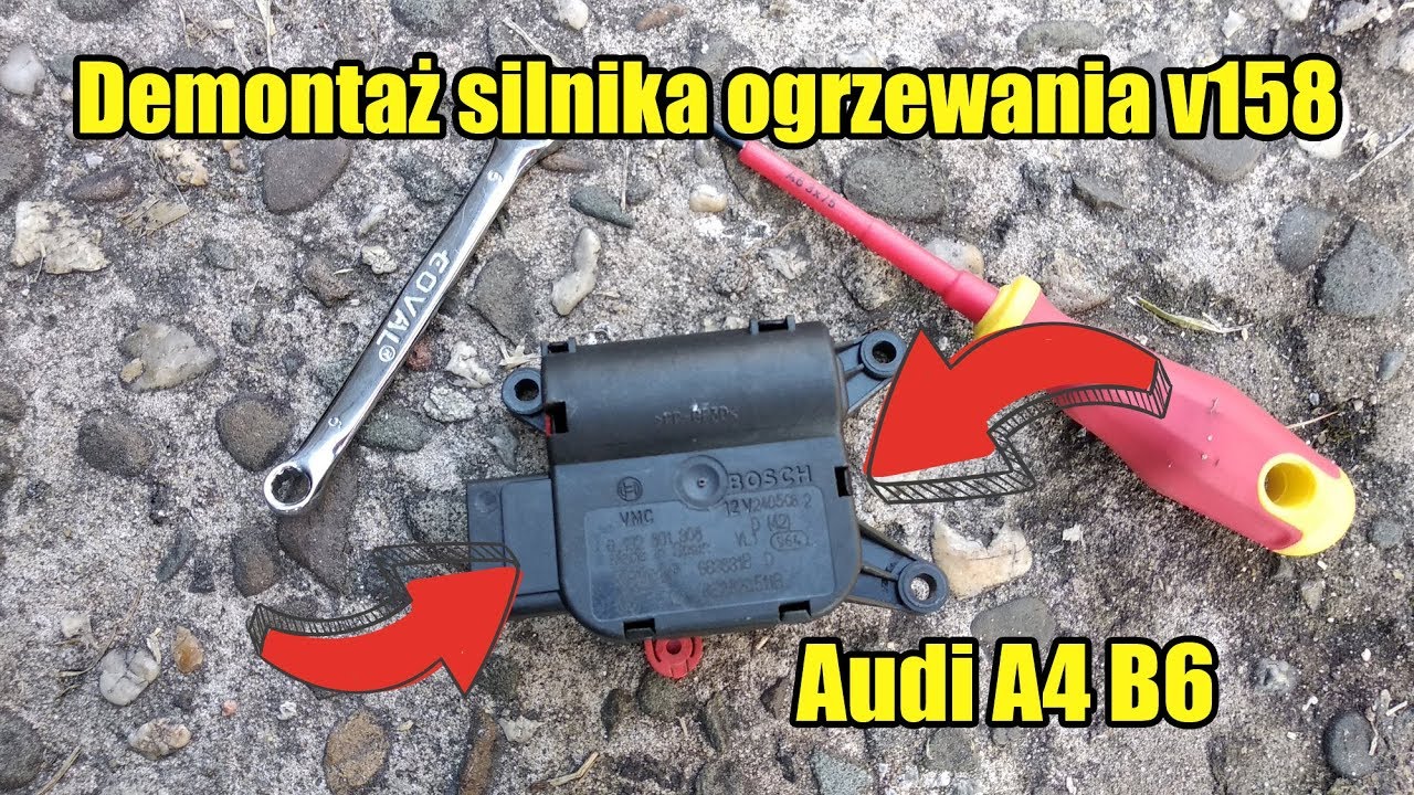 Błąd 01809, nie działa ogrzewanie po stronie kierowcy w Audi A4 B6 - naprawa