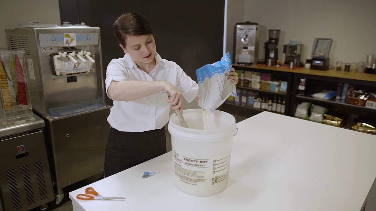 Frosty Boy Australia - Soft Serve Mixing Instruction