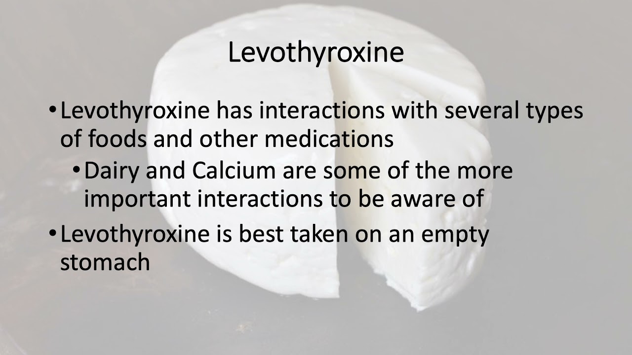 Common Food & Medication Interactions