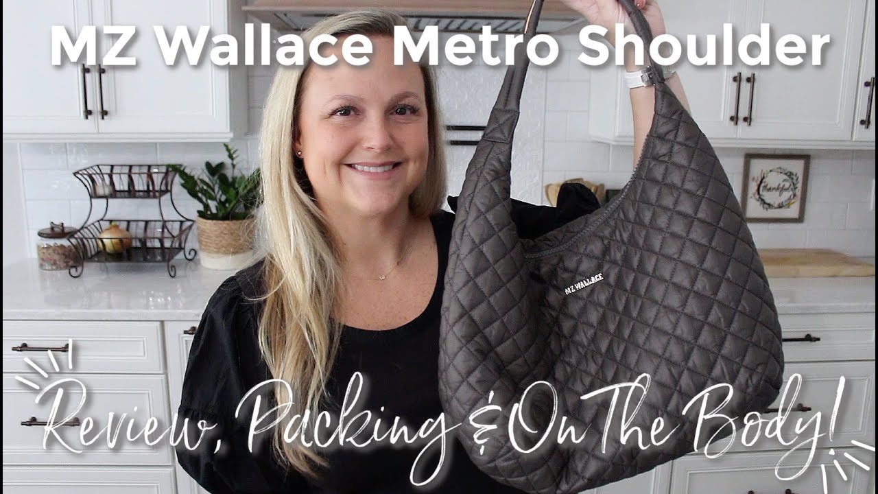 MZ WALLACE | Metro Shoulder Review, Packing & On The Body! | GatorMOM