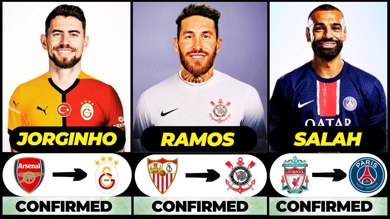 🚨 ALL LATEST CONFIRMED TRANSFER SUMMER AND RUMOURS 2024, 🔥 Ramos, Jorginho, Salah✅️