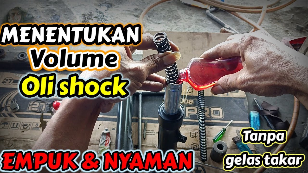 Cara Menentukan Volume Oli shock Biar Empuk dan Nyaman @Silaban Channel