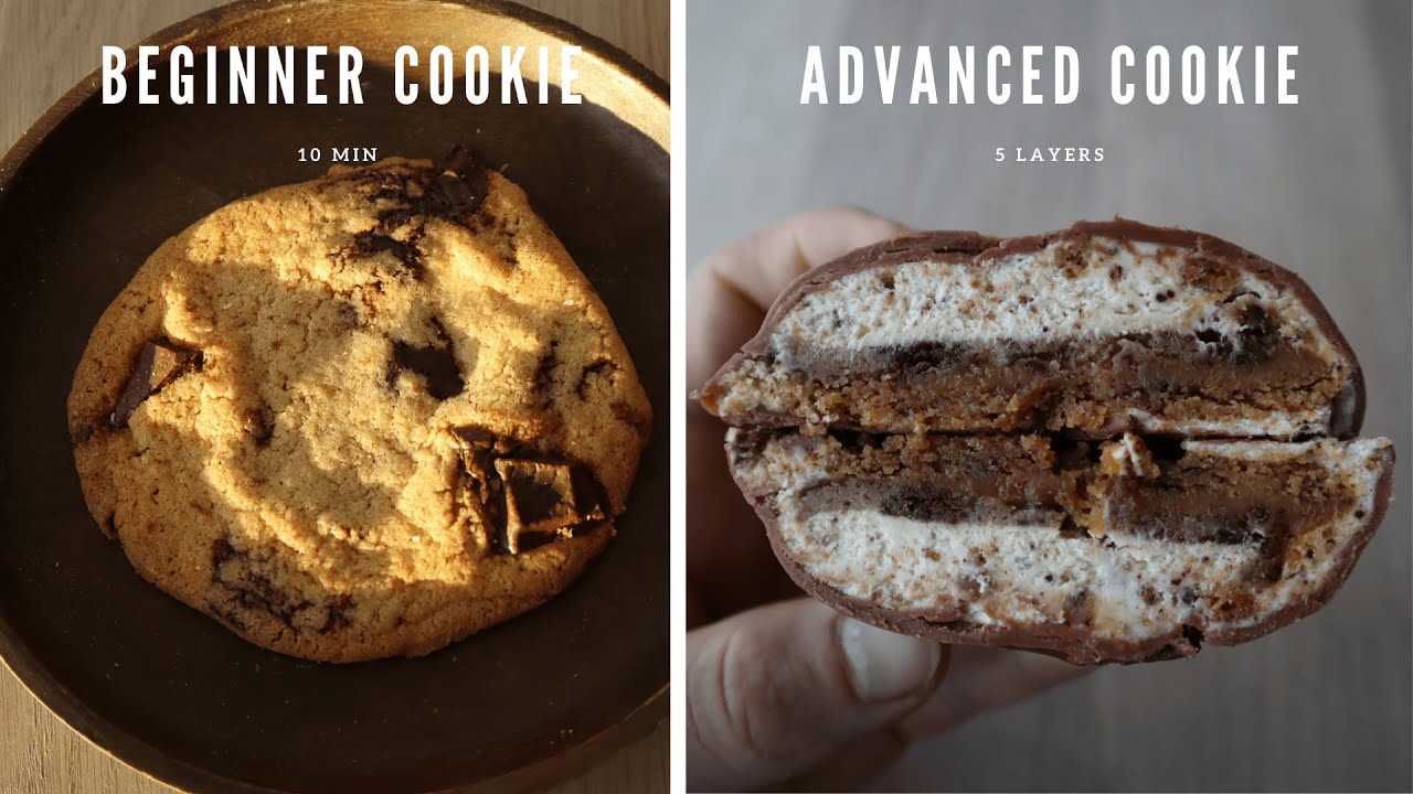 Easy VS Advanced Cookie l Recipe