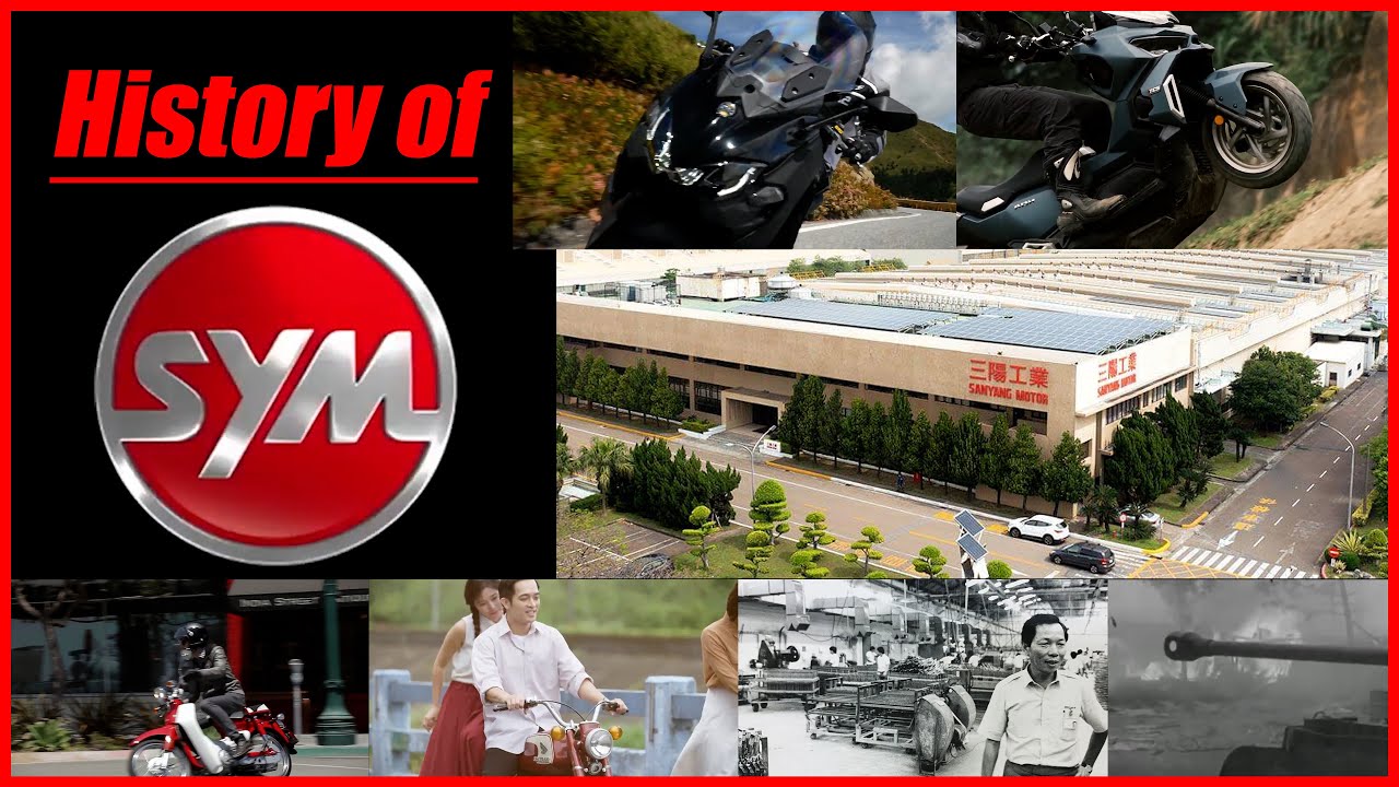 SYM - 69 YEARS OF HISTORY (SanYang Motors)