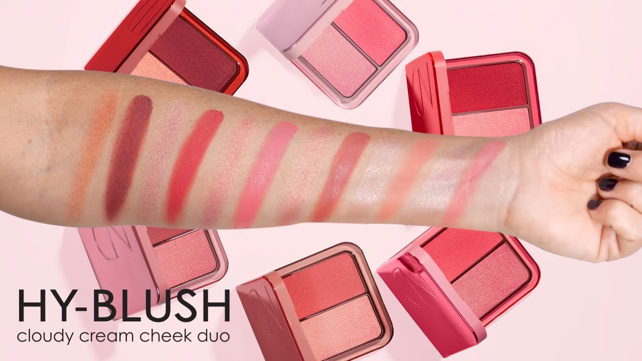 HY-BLUSH LIVE SWATCHES | Natasha Denona Makeup