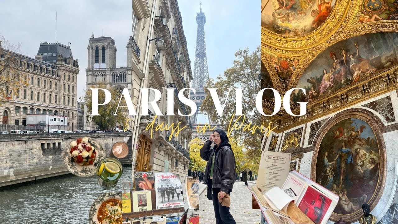5 days in Paris in November Travel Vlog | What to do and what to eat 