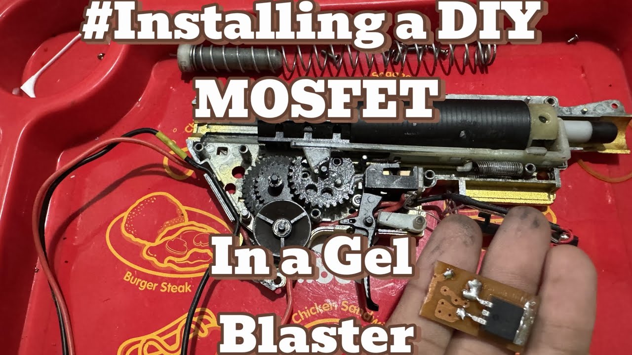 [DEPRECIATED] Installing a Do IT Yourself MOSFET Switch in a GelBlaster TOY