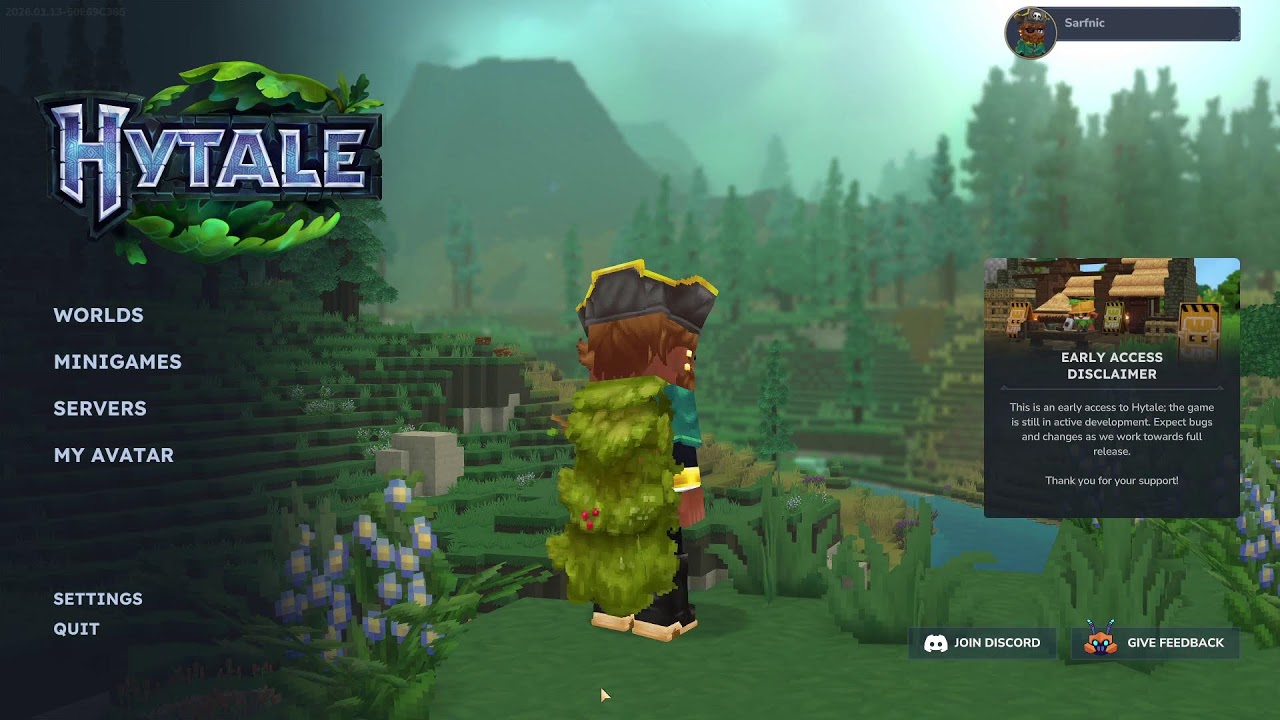 My First time Playing Hytale!