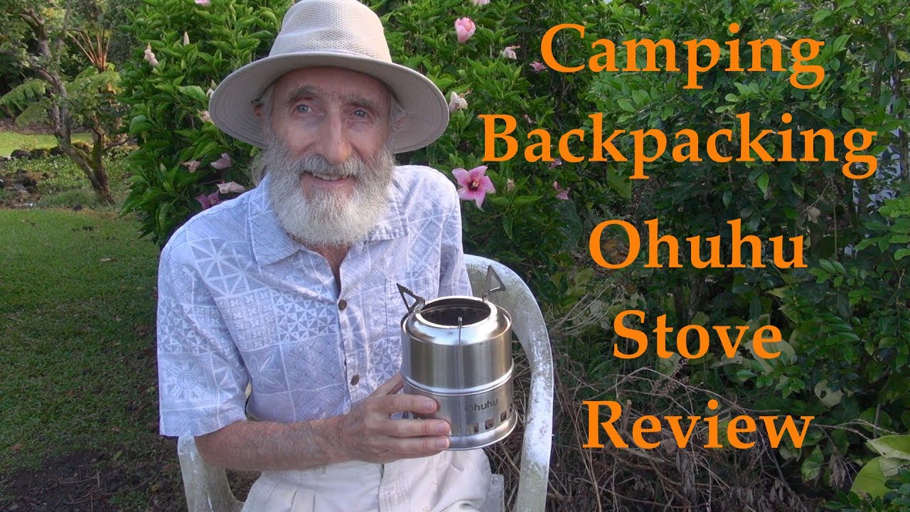 Camping and Backpacking Ohuhu Wood Burning Stove