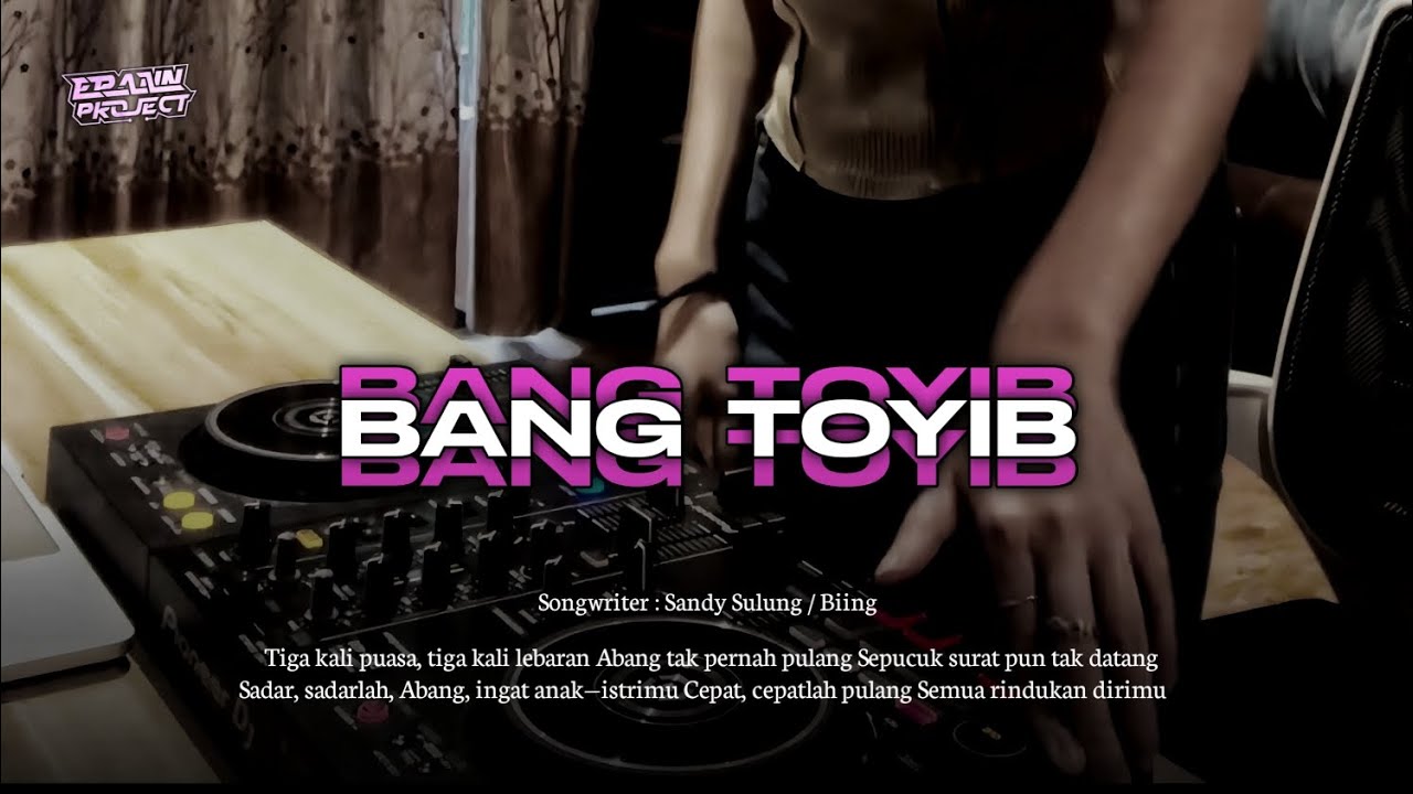 DJ BANG TOYIB - TIGA KALI PUASA X INDOBOUNCE TRUMPET V3 BG