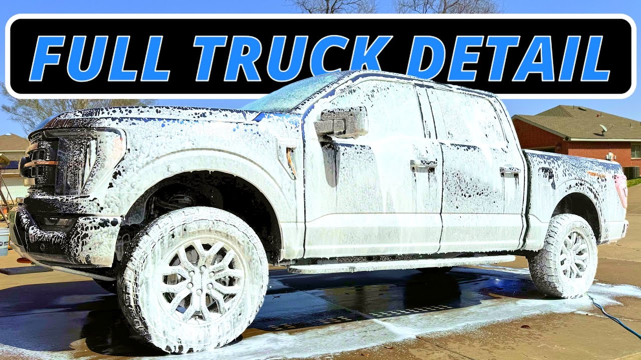 Full Exterior Truck Detailing - Ford F-150 Tremor