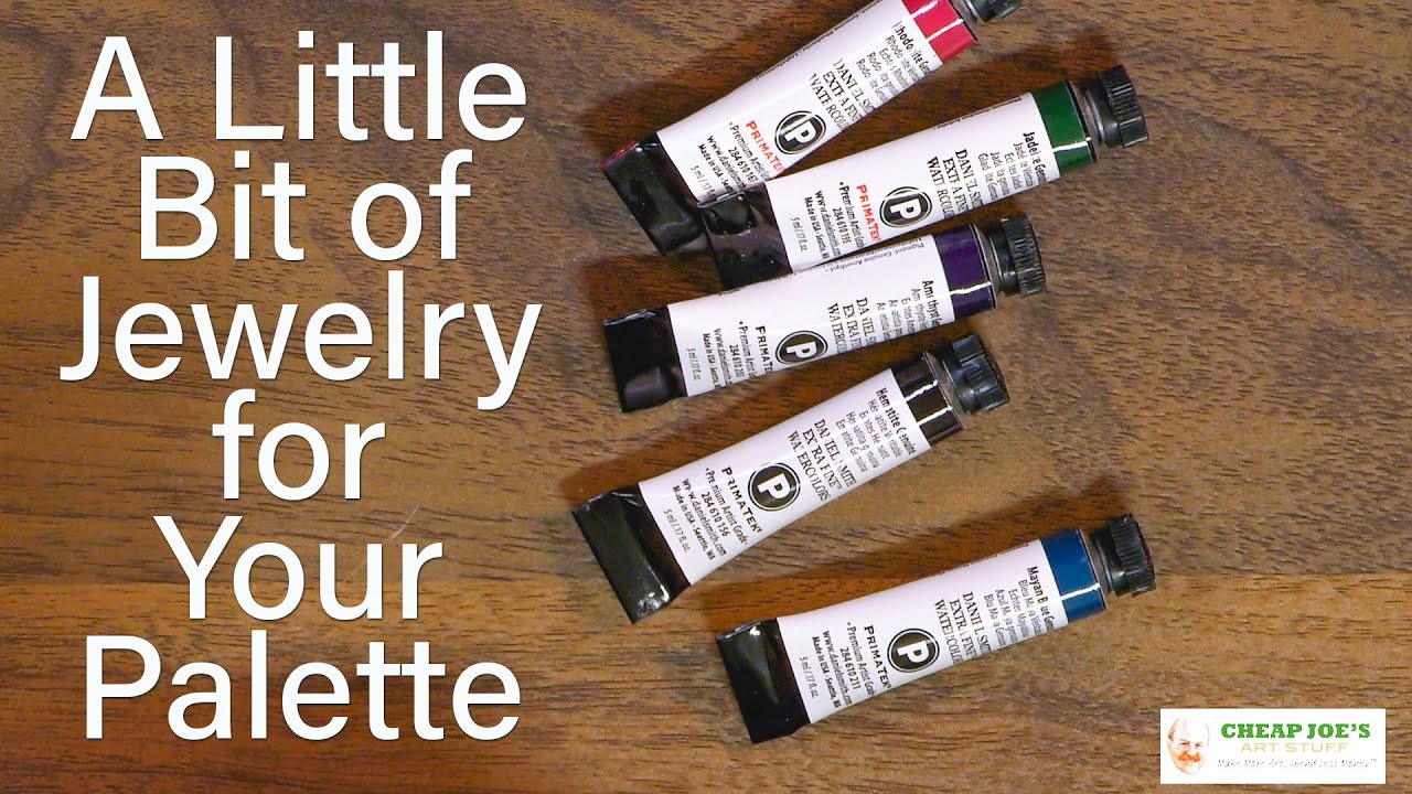 Cheap Joe's 2 Minute Art Tips - A Little Bit of Jewelry for Your Palette