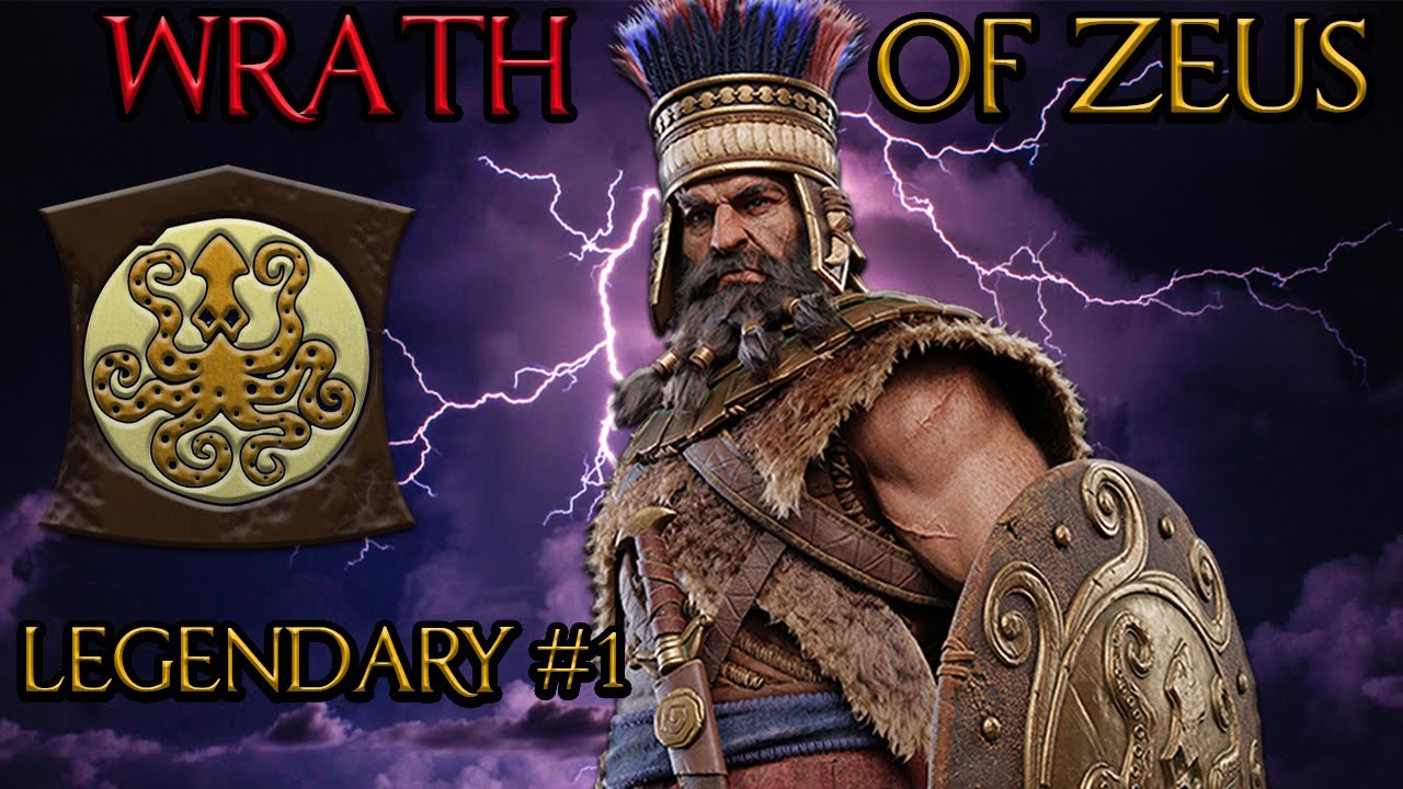 Total War: Pharaoh - THE WRATH OF ZEUS ! Peleset LEGENDARY - Episode 1