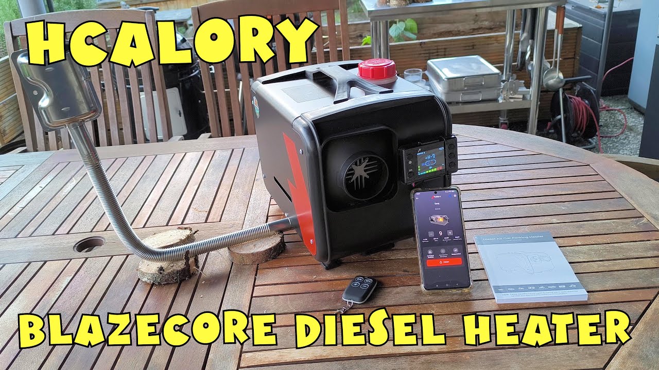 HCalory BH1s Blazecore Handy 1S 8kW tragbare Diesel Luftheizung