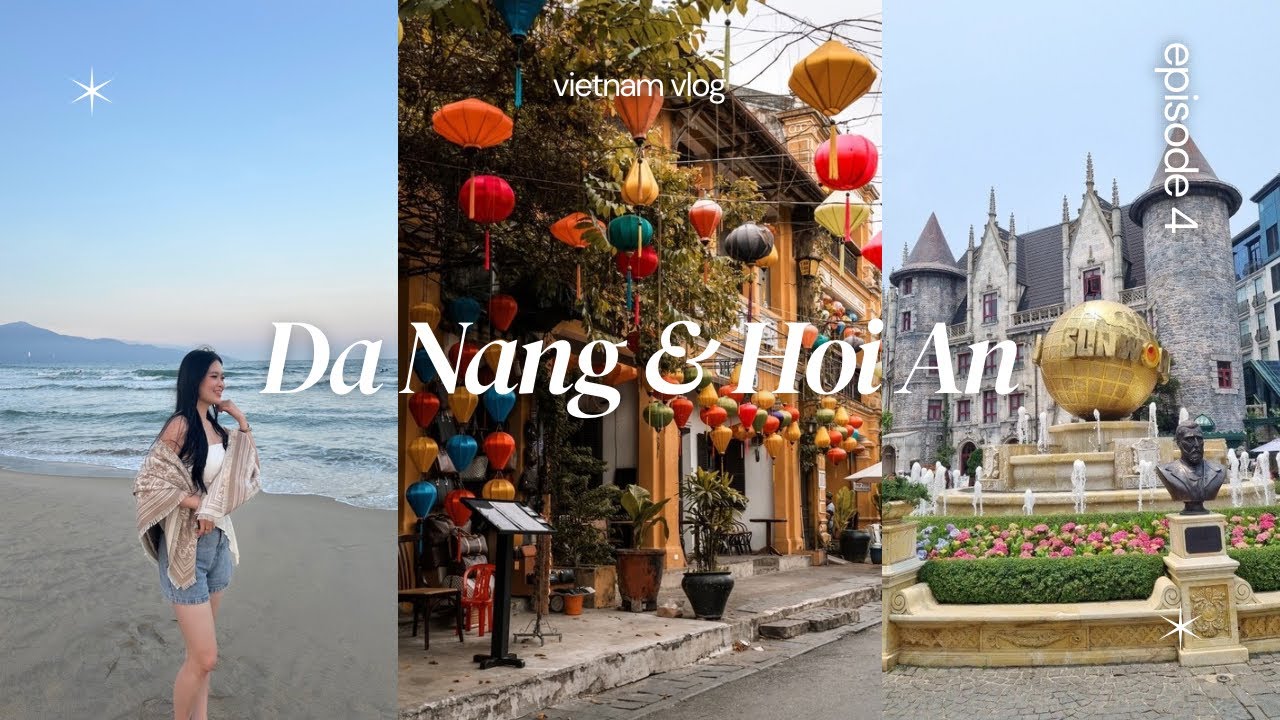 DA NANG & HOI AN VLOG🏮 | Ba Na Hills, pottery, coconut boat, seafood everynight 🍤🥥🦞