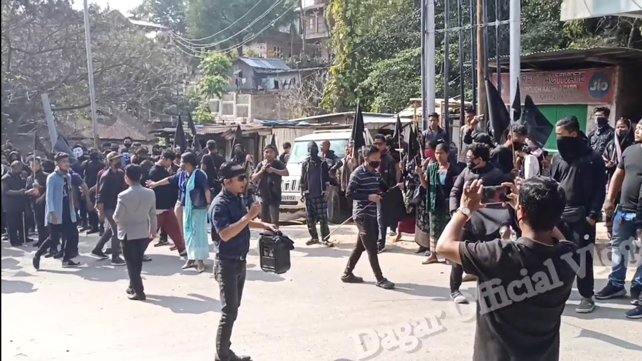 Dilgiparangni Aganako Ja'rikchina ADE ni President Chanchirima || Chandmari Road Blocked