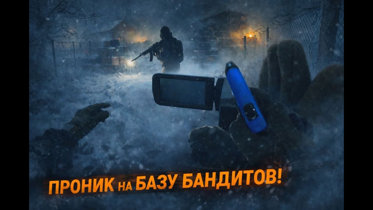 Пошёл обратно на базу бандита и что я там нашёл 😱