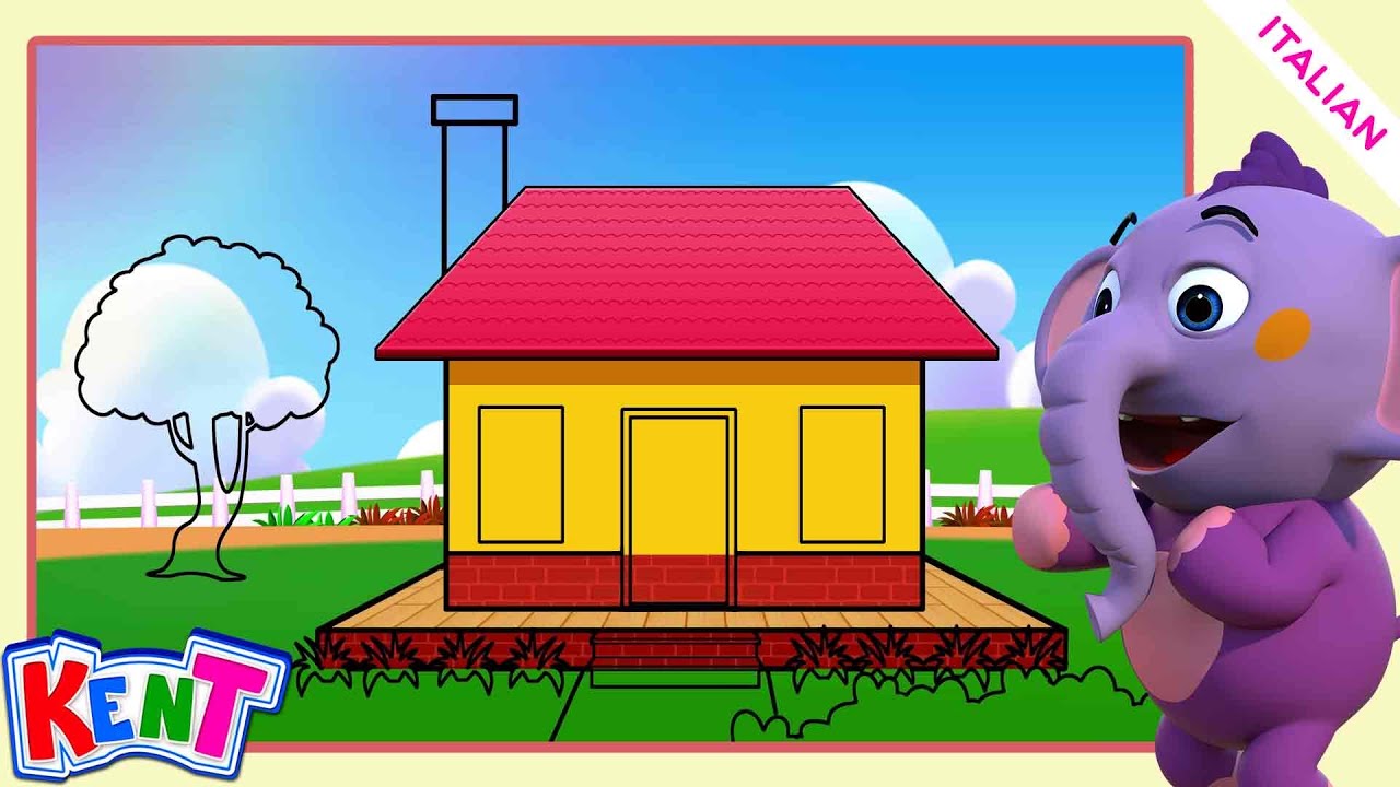 Costruisci una casa | Costruire la casa con Kent | Cartoni animati