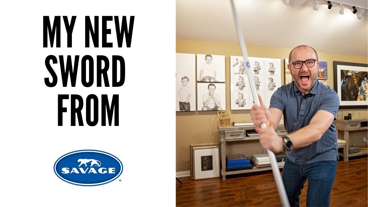 Our new sword - Savage Leader Bar for seamless backdrop