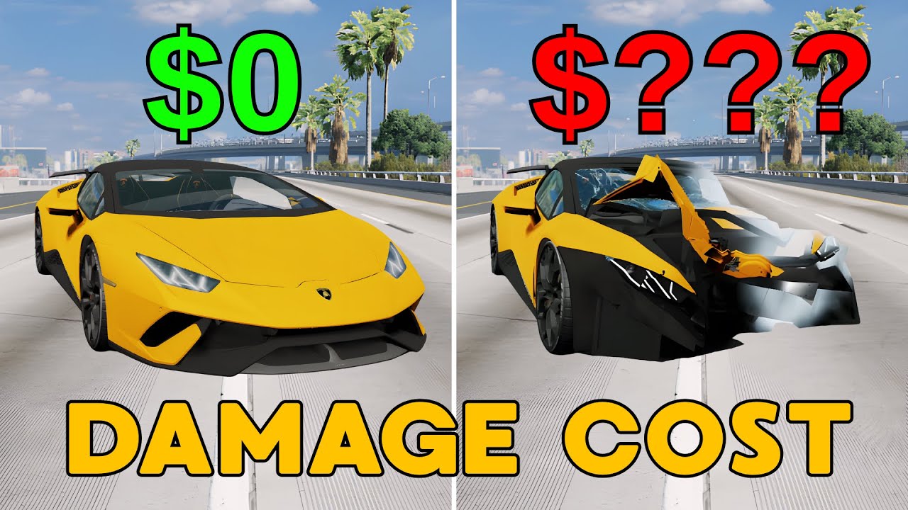 Damage Cost #15 | Epic Realistic Crashes & Wallet Survival – BeamNG Drive
