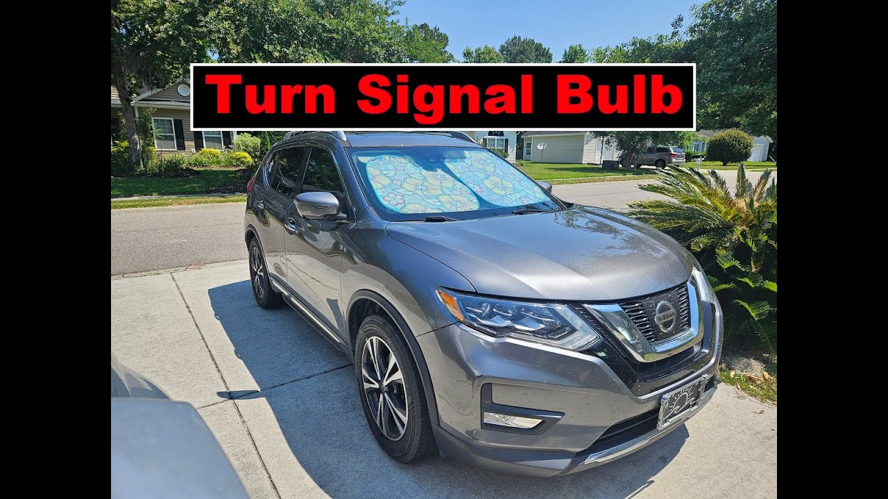 Замена плохого сигнала поворота на Nissan Rogue 2017 года #nissan #rogue #turnsignal