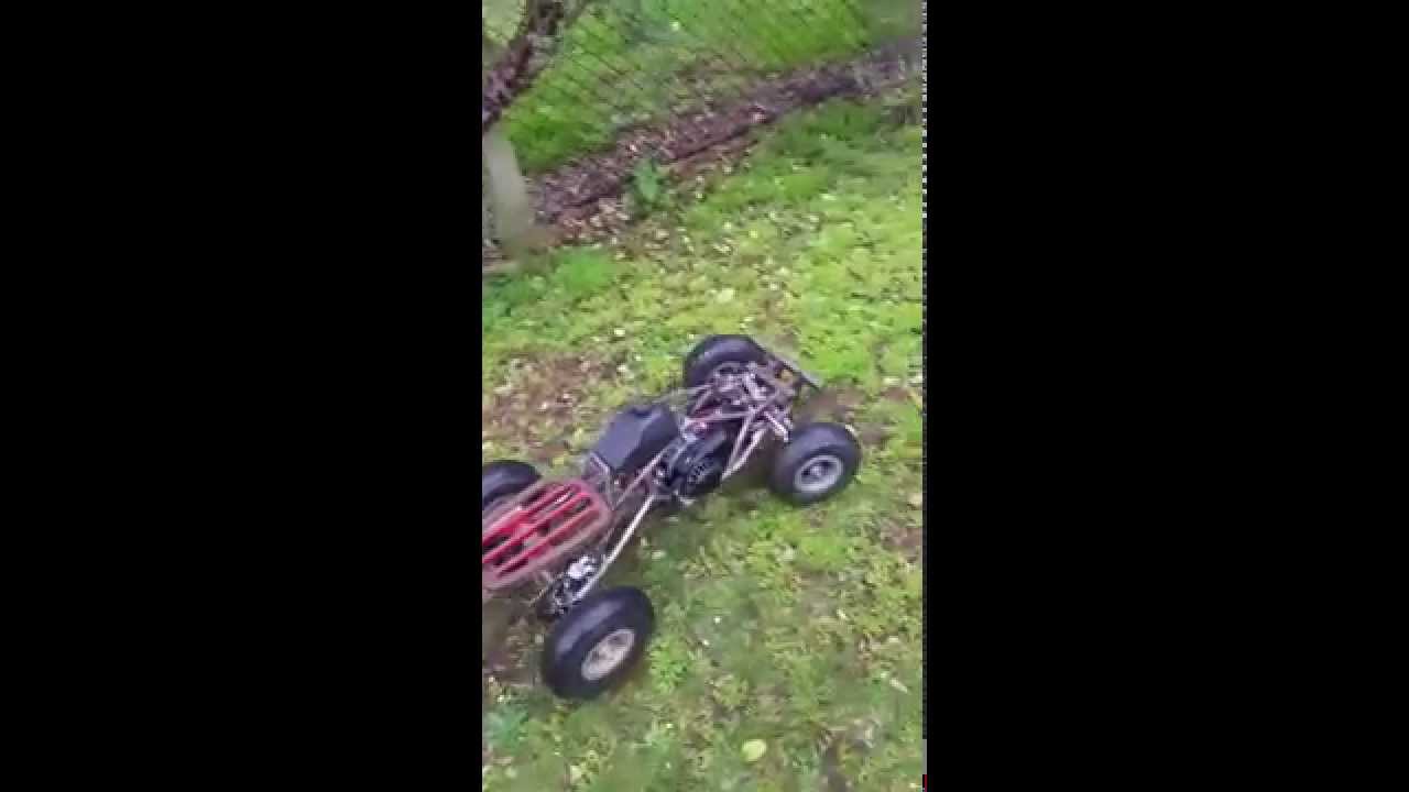 1:4 scale 49cc RC Junker quad bike