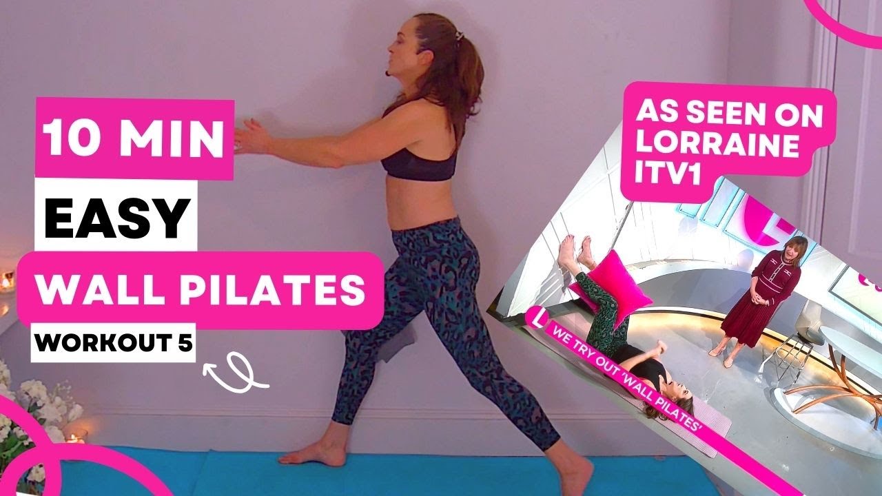 28 DAY CHALLENGE | WALL PILATES | WORKOUT 5 |LOWER BODY FOCUS