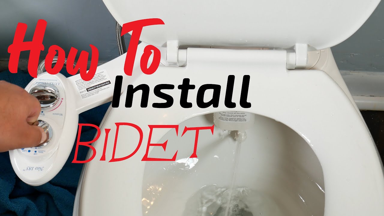 How To Install Bidet Easy Simple