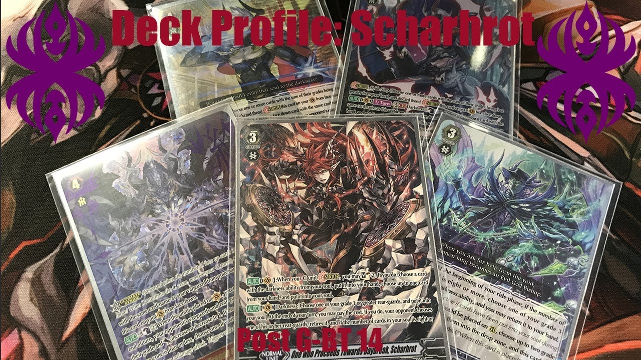 Cardfight Vanguard Deck Profile: Scharhrot (Post G-BT14)
