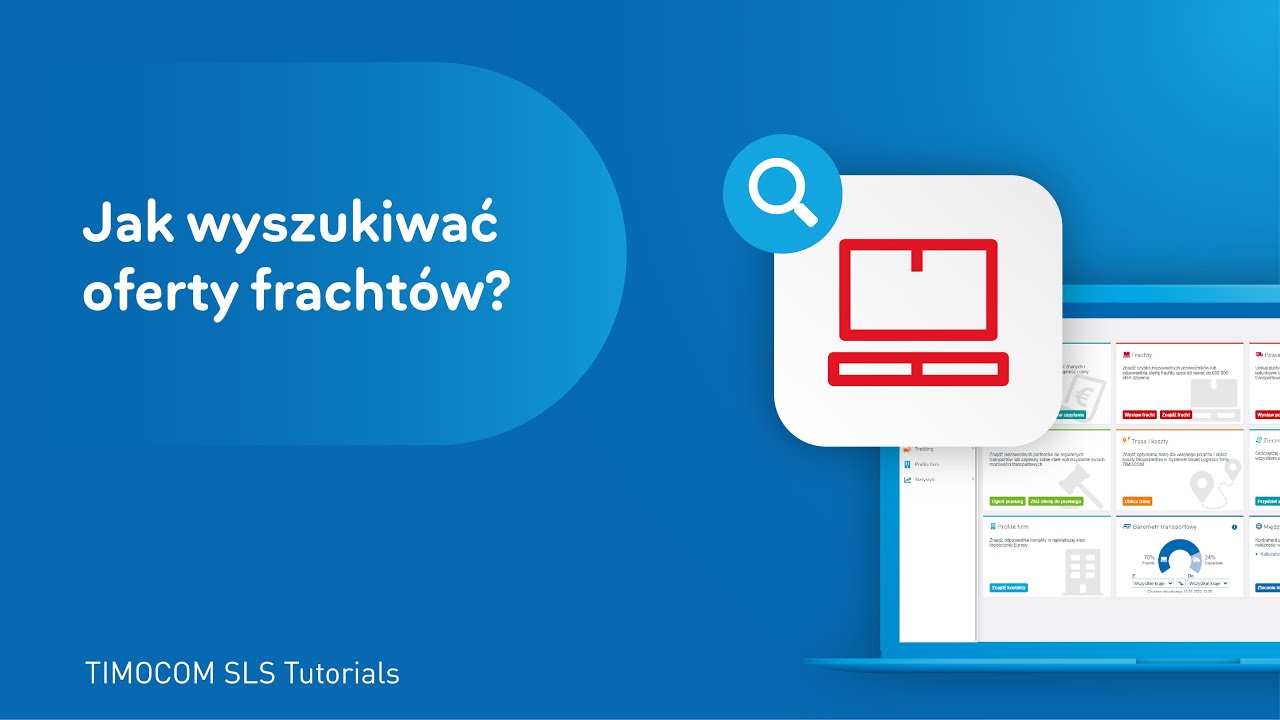 Jak szukać ładunków? Giełda transportowa od TIMOCOM