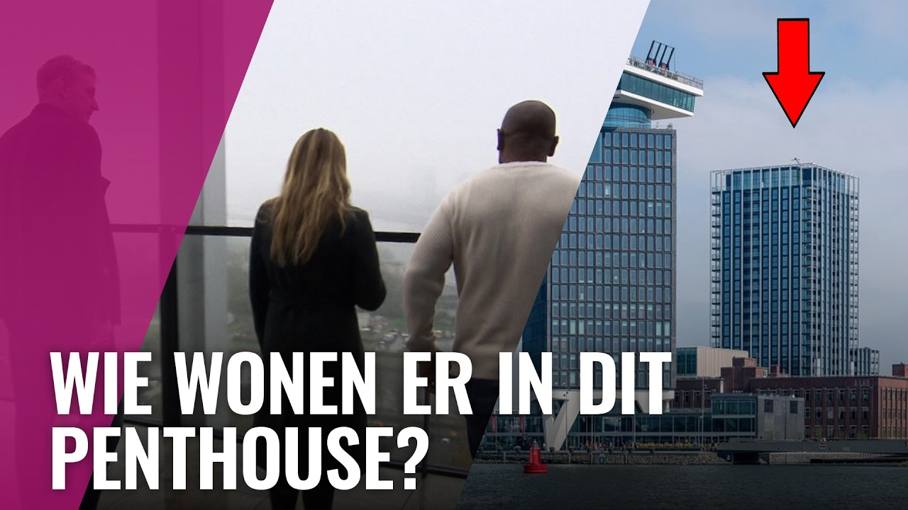 Wonen in een penthouse aan 't IJ