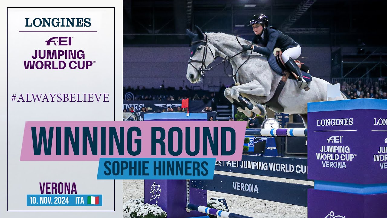 Where there's an iron will, there's a way!  💪🏆 | Longines FEI Jumping World Cup™ Verona (ITA)