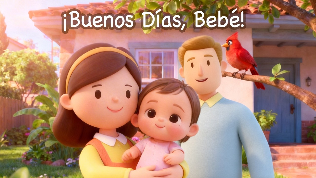 ¡Buenos Días, Bebé! ☀️ Canción Infantil de la Mañana | Canciones para Bebés