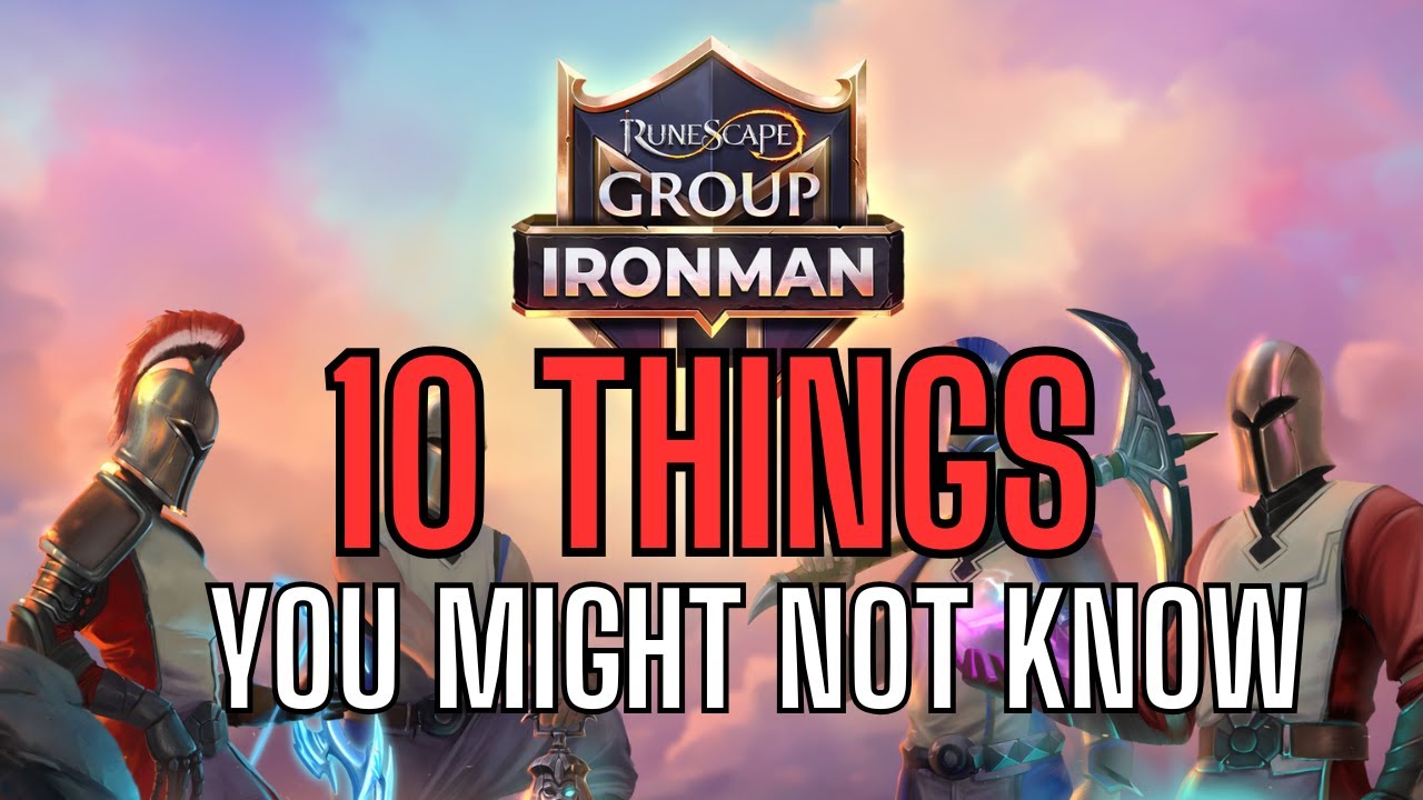 The best ways to progress for RS3 (Group) Ironman!