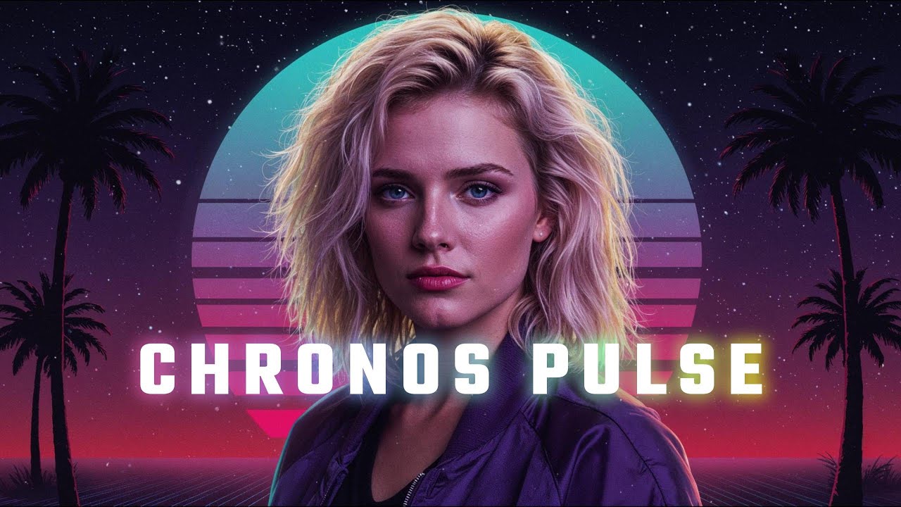⚡ CHRONOS PULSE | Female Vocal (Upbeat) | 80s Synthwave | Retrowave | Synthpop