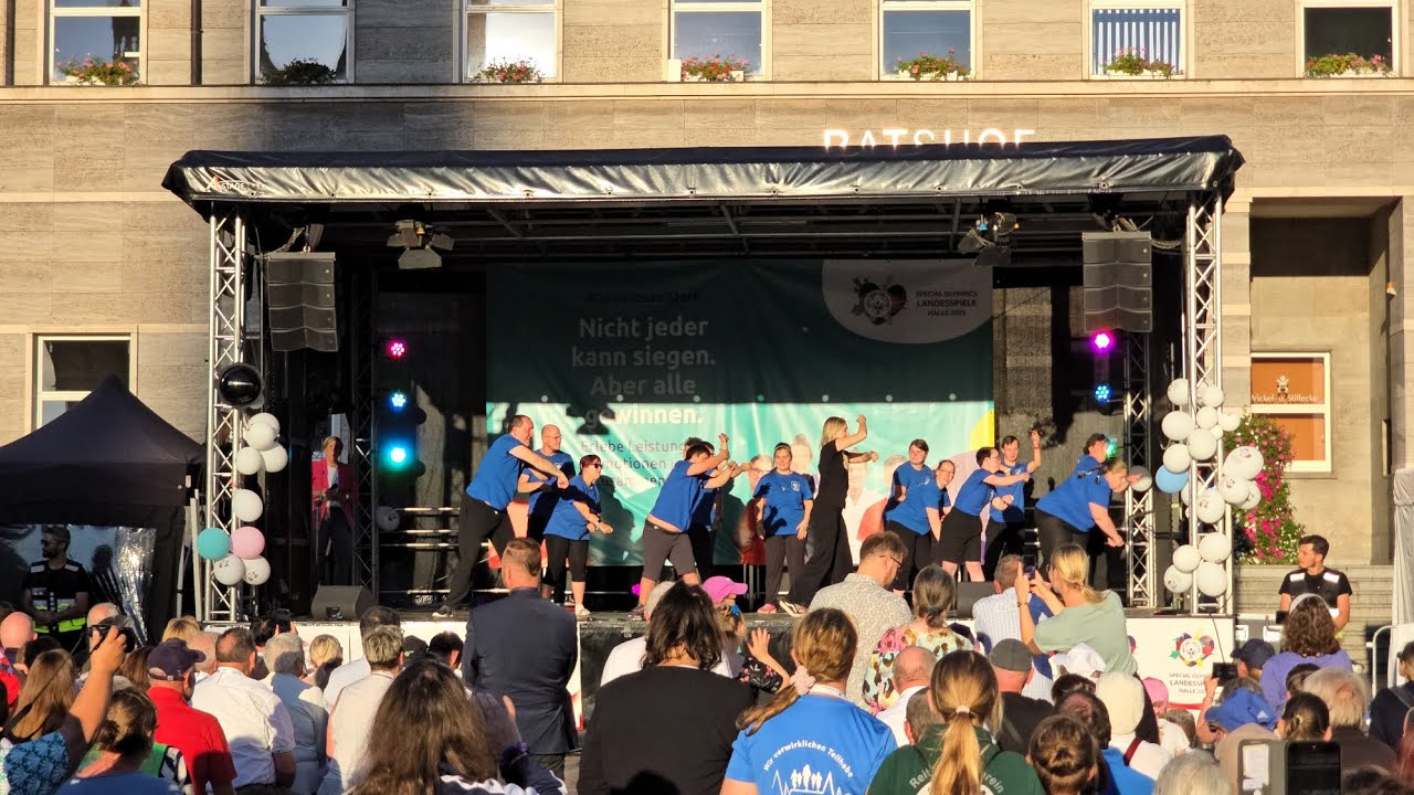 Eröffnung Special Olympics in Halle (Saale)