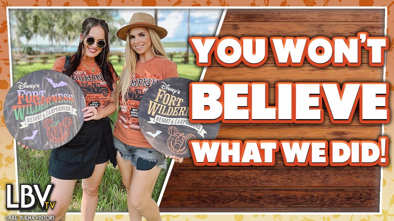 Unique Disney Experiences! Fort Wilderness Must Do Wine & Woodshop Disney World Vacation Extras 2022