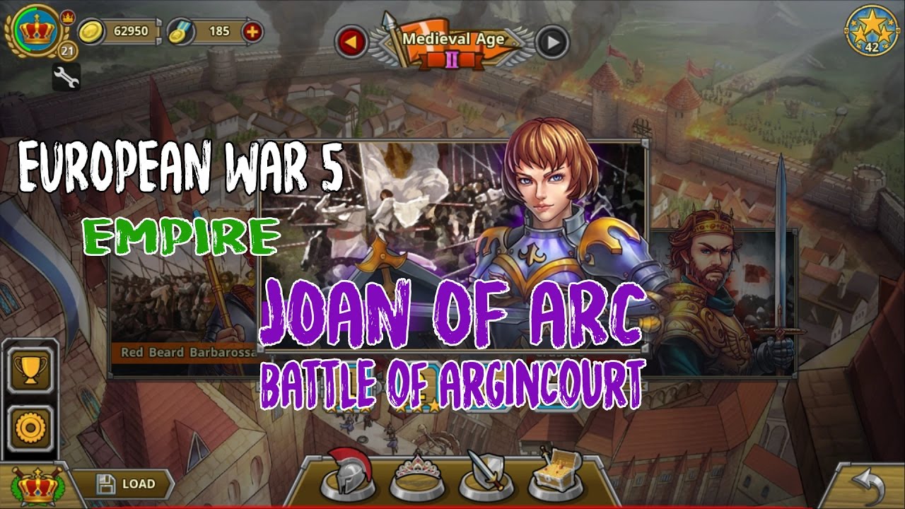 European War 5 : Empire [Joan of Arc] - Battle of Argincourt