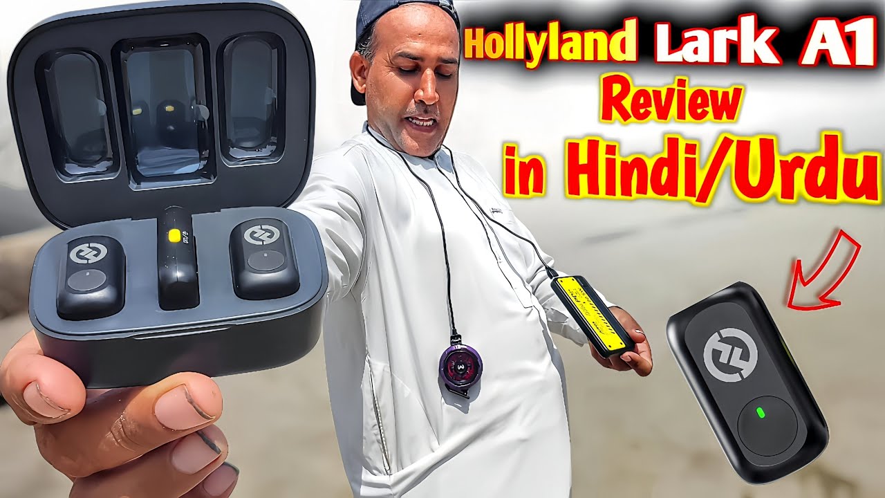 Hollyland Lark A1 Review in Hindi,Urdu | 2025 best budget Wireless Mic, Village Food Point Musa Khan