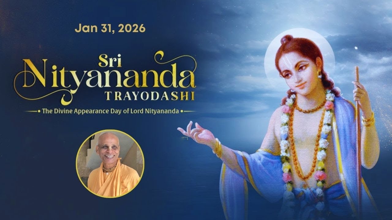 (Part 2) Nityananda Trayodashi Katha By HH Haladhar Swami Maharaj || ISKCON Pattamundai || Odia
